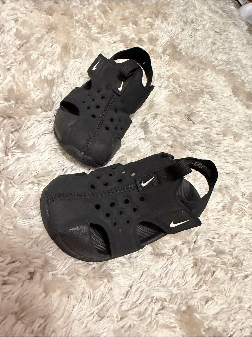 Nike Toddler Black Sunray Protect 2 Sandals